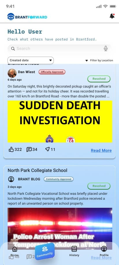 High-Fidelity Designs - Screen 2