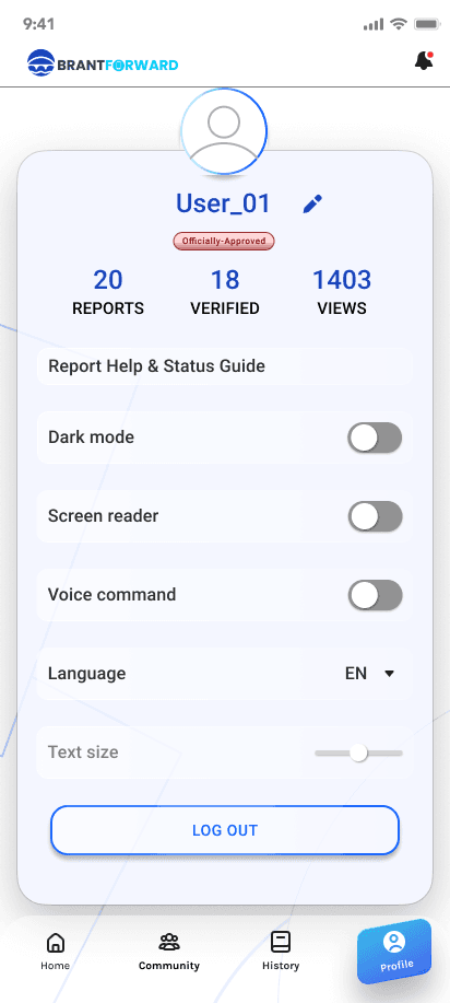 High-Fidelity Designs - Screen 4