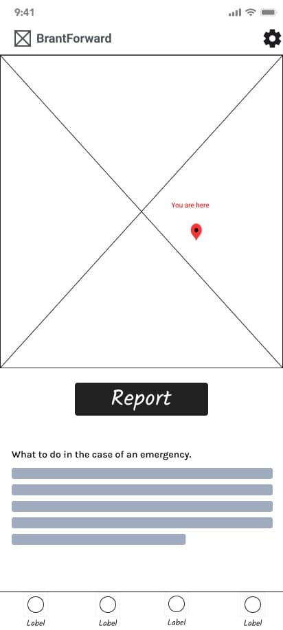 Low-Fidelity Wireframes - Screen 1