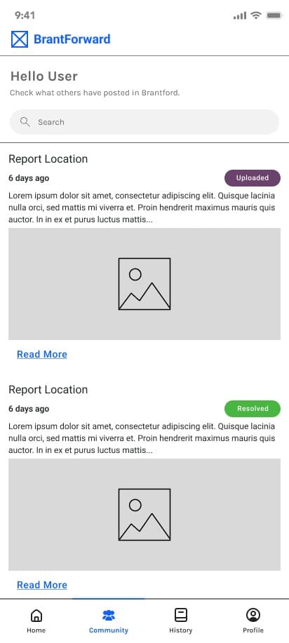 Medium-Fidelity Prototypes - Screen 2
