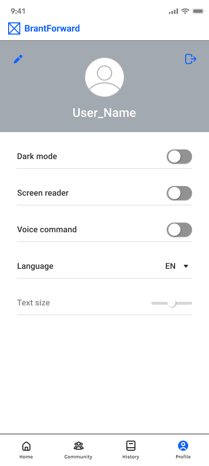 Medium-Fidelity Prototypes - Screen 4